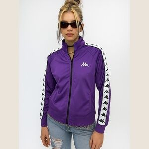 Kappa Women’s Purple Track Zip Jacket